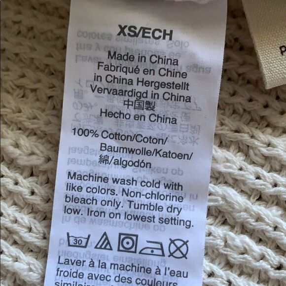 NWT Madewell Tipped Ridgeton sweater. Size XS - Picture 5 of 5